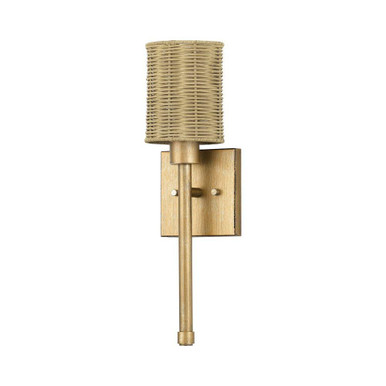 Weavington 1 Light ADA Wall Sconce 18 Inch Tall and 5.5 Inch Wide by Livex - 13701