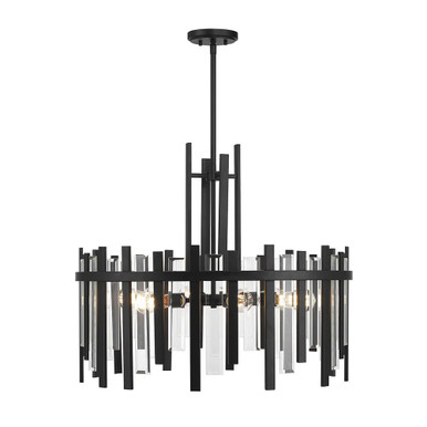 Guillford 6 Light Pendant 26 Inch Tall and 30 Inch Wide by Savoy House - L7-3002-6