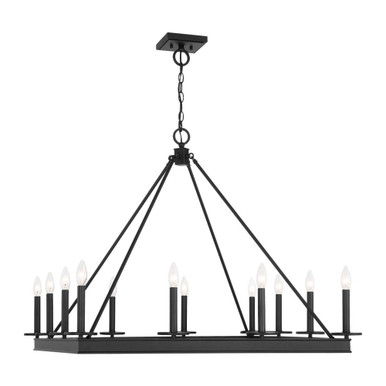 Boylston 12 Light Chandelier 29 Inch Tall and 35 Inch Wide by Savoy House - L1-2101-12
