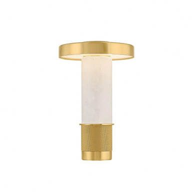Sefton 5W 1 LED Rechargeable Table Lamp 9.75 x 6.25 x Hudson Valley - L7621-AGB