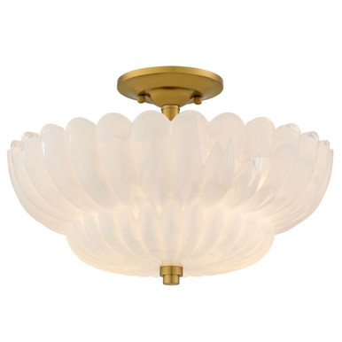Whitecap 15W 4 LED Semi Flush Mount 10.25 Inch X 15.5 Inch Wide by Quoizel - WHP1716