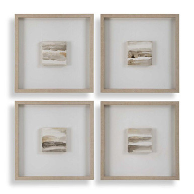Studying Sepia Canvas Art (Set of 4) 25.6 InchX25.6 Inch Wide by Uttermost - 32490