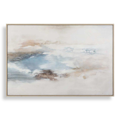 Chasing Blue Coastal Canvas Art 49.7 Inchand 73.7 Inch Wide by Uttermost - 32477