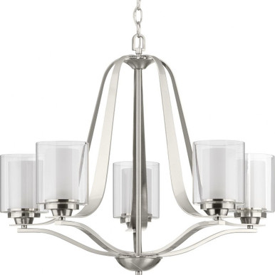 Kene 5 Light Large Chandelier by Progress - P400095