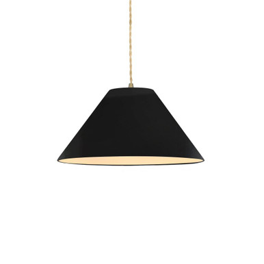 Radiance 1 Light Avola Cord Pendant 5.5 X 11 Inch Wide by Justice Design - CER-6640