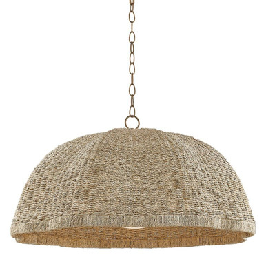 Jack 1 Light Pendant 18 Inch Tall and 36 Inch Wide by Troy - F6136-PBR