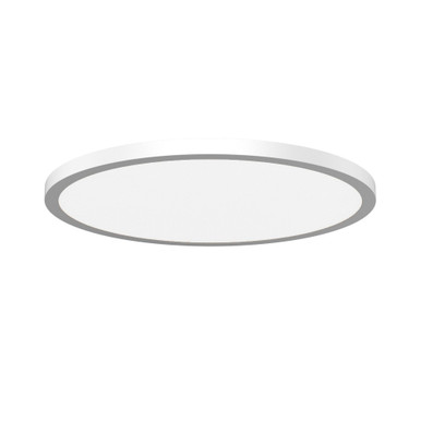 Round 45W 1 LED Flush Mount 24 Inch Tall and 1 Inch Wide by WAC Limited - FM-252124-CS