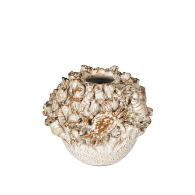 Tidal Medium Vase 6.5 Inch Tall and 8.5 Inch Wide by Currey Company - 1200-1053