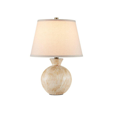 Brushmark 1 Light Table Lamp 20.25 Inch and 14 Inch Wide by Currey Company - 6000-1052
