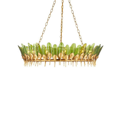 Selavy 11 Light Chandelier 10 Inch Tall and 38 Inch Wide by Currey Company - 9000-1337