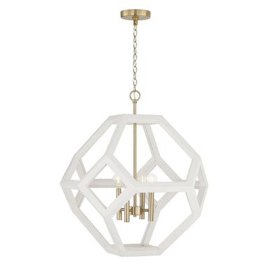 Geo 4 Light Pendant 28.5 Inch Tall and 24 Inch Wide by Capital - 358441