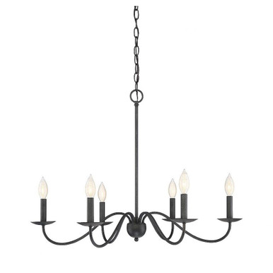 6 Light Large Farmhouse Chandelier by BSH - 2583-BEL-4641932