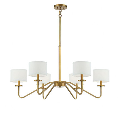 6 Light Oversized Chandelier by BSH - 2583-BEL-1107396