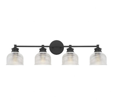 4 Light Mid Century Modern Vanity Light 32 Inch Wide by BSH - 2583-BEL-1107366