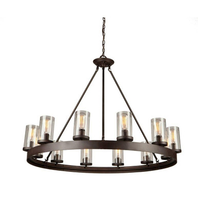Greenacre Haven 12 Light Oversized Chandelier by BSH - 135-BEL-1755671