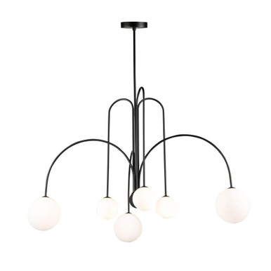 Tylston Meadow 6 Light Large Chandelier by BSH - 135-BEL-4542063