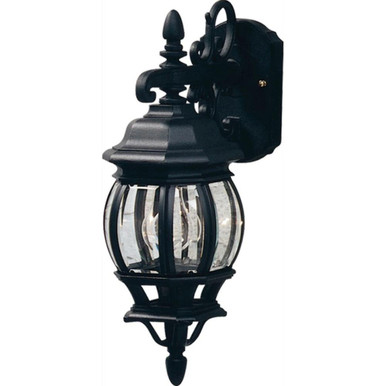Brooklands Laurels 1 Light Outdoor Wall Mount 17.5 Inch Tall by BSH - 135-BEL-185243