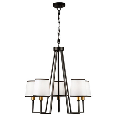 Longwood Furlong 5 Light Medium Chandelier by BSH - 135-BEL-4642925
