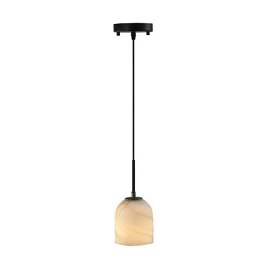 Gow Crescent 1 Light Pendant 9.84 Inch Tall and 4.72 Inch Wide by BSH - 135-BEL-5302016