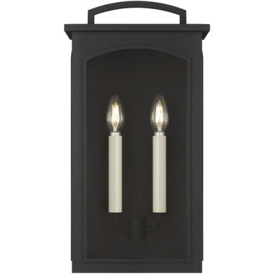 Modesto 2 Light Outdoor Wall Lantern 19.25 Inch by Visual Comfort Studio - CO1542TXB