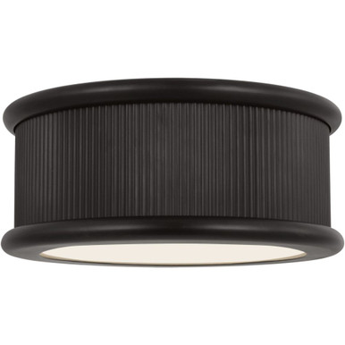 Ritz 3 Light Flush Mount 6 Inch and 14 Inch Wide by Visual Comfort Studio - PCF1033