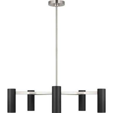Zentro 5 Light Chandelier 29 Inch Wide by Generation - GLC2055