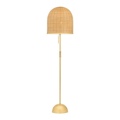 Darfield 1 Light Floor Lamp 64.25 Inch X 15.75 Inch Wide by Hudson Valley - L9864-AGB