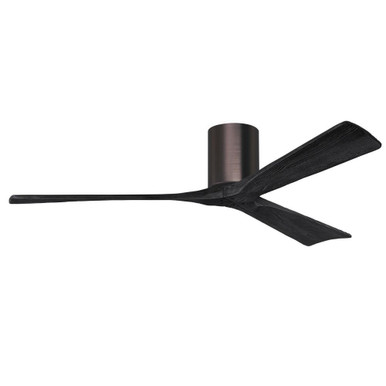 Irene 3H Flush Mount 3 Blade Paddle Fan 60 Inches by Matthews Fans - IR3H-60