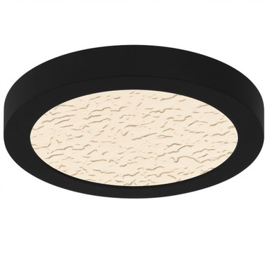 Outskirts 12W LED Flush Mount 1 Inch Tall and 7.5 Inch Wide by Quoizel - OSTC1708EK