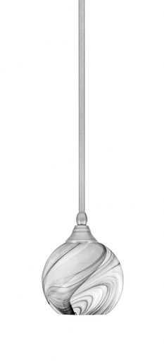 1 Light Stem Hung Mini Pendant 7.25 Inch Tall by Toltec - 23-BC-4100