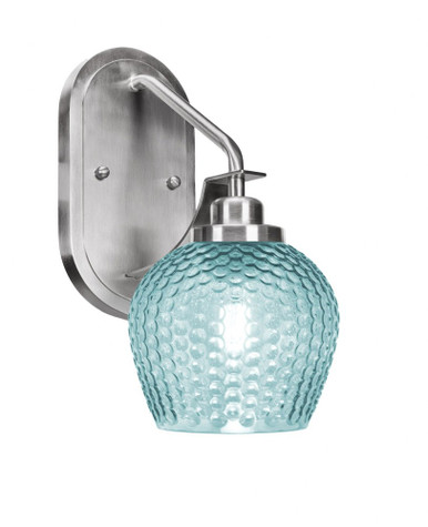 Odyssey 1 Light Wall Sconce 12.5 Inch Tall and 6 Inch Wide by Toltec - 2611-46-0