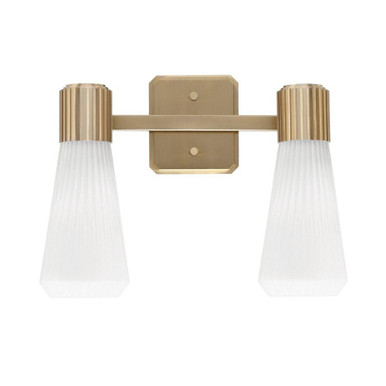 Everleigh 2 Light Bath Bar 11.25 Inch Tall and 15 Inch Length by Toltec - 4822-NAB-881