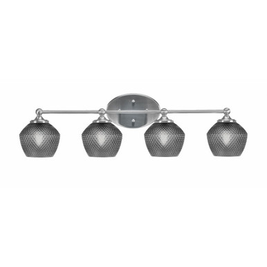 Capri 4 Light Bath Bar 9 Inch Tall and 31.5 Inch Length by Toltec - 5914-46-2