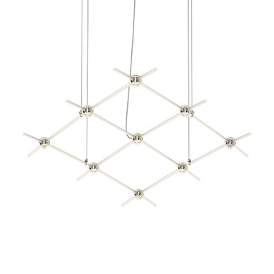 Constellation 18W 9 LED Minor Pendant 66.75 Inch Wide by Sonneman - 21Q13-3312