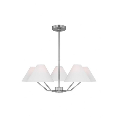 Burke 5 Light Large Chandelier by Visual Comfort Studio - DJC1005