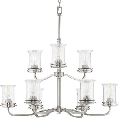 Winslett 9 Light Oversized Chandelier by Progress - P400208