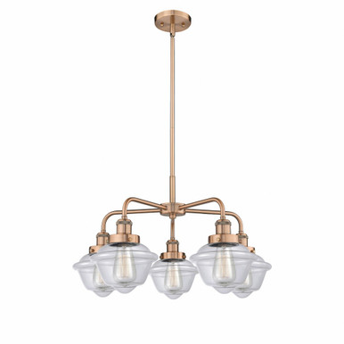 Oxford 5 Light Medium Chandelier by Innovations - 916-5CR-G53