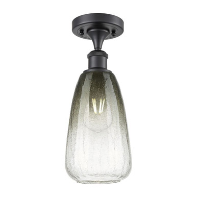 Brookhaven Almond 1 Light Semi Flush Mount 14 Inch X 6 Inch by Innovations - 516-1C-G480-6