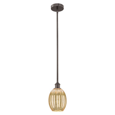 Preston 1Light Edison Stem Hung Mini Pendant 10.25 Inch Tall by Innovations - 616-1S-G459-6