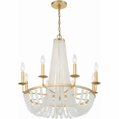 Bella 8 Light Medium Chandelier by Crystorama - BLA-10668