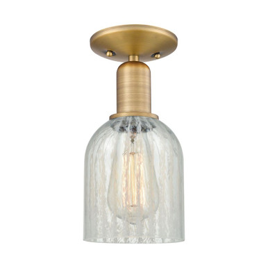 Caledonia 1 Light Semi Flush Mount 11 Inch and 5 Inch Wide by Innovations - 716-1C-G2511