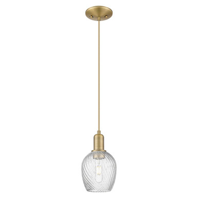 Salina 1 Light Cord Hung Mini Pendant 10.2 Inch X 5.75 Inch by Innovations - 716-1P-G292