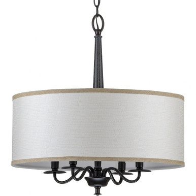Durrell 4 Light Medium Chandelier by Progress - P400218