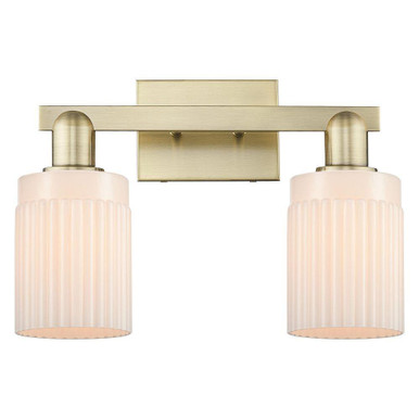 Hadley 2 Light Bath Vanity 10.75 Inch Tall X 15.5 Inch Wide by Innovations - 716-2W-G34