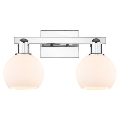 Athens 2 Light Bath Vanity 9.63 Inch Tall X 16.88 Inch Wide by Innovations - 716-2W-G12-6