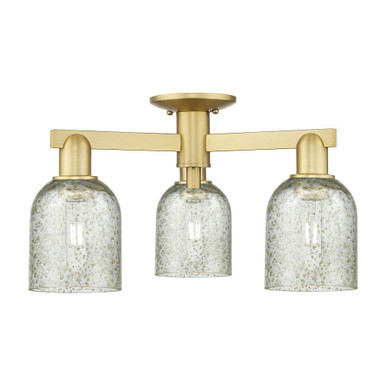 Caledonia 3 Light Semi Flush Mount 10.88 Inch X 22.5 Inch by Innovations - 716-3F-G25