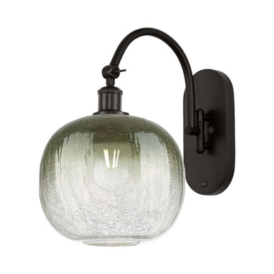 Brookhaven Sphere 1 Light Swiveling Wall Sconce 16 Inch Tall by Innovations - 918-1W-G481-10