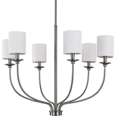Bonita 6 Light Large Chandelier by Progress - P400227