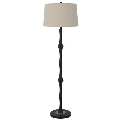Salter 1 Light Floor Lamp 59.25 Inch Tall and 18 Inch Wide by Cal - BO-3241FL