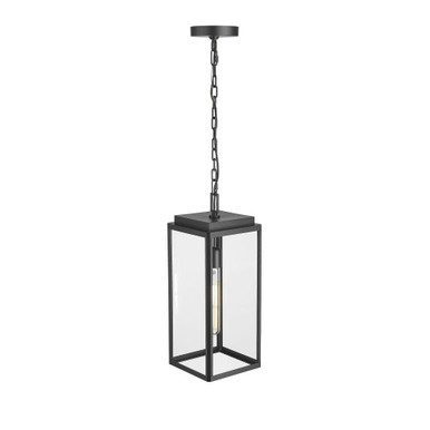 Alpharetta 1 Light Outdoor Hanging Lantern 19.5 Inch Tall by Millennium - 902301-PBK
